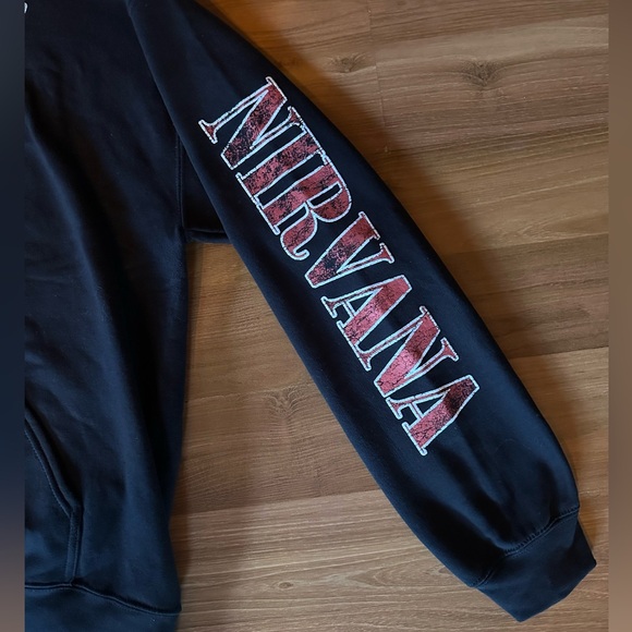 NIRVANA Black In Utero Graphic Hoodie - Picture 5 of 7